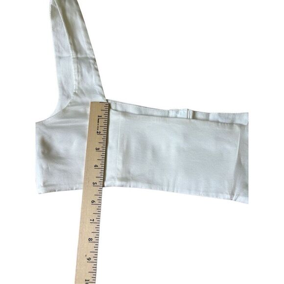 NEW SKIMS BRIDAL SILK LINGERIE CORSET size L SQUARE NECK TOP MARBLE - Picture 9 of 12